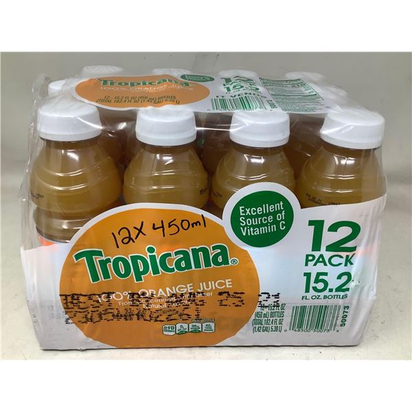 Tropicana Orange Juice (12 X 450ML)