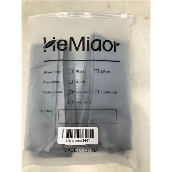 Dark Fabric Table Runner 13 x 72 NEW