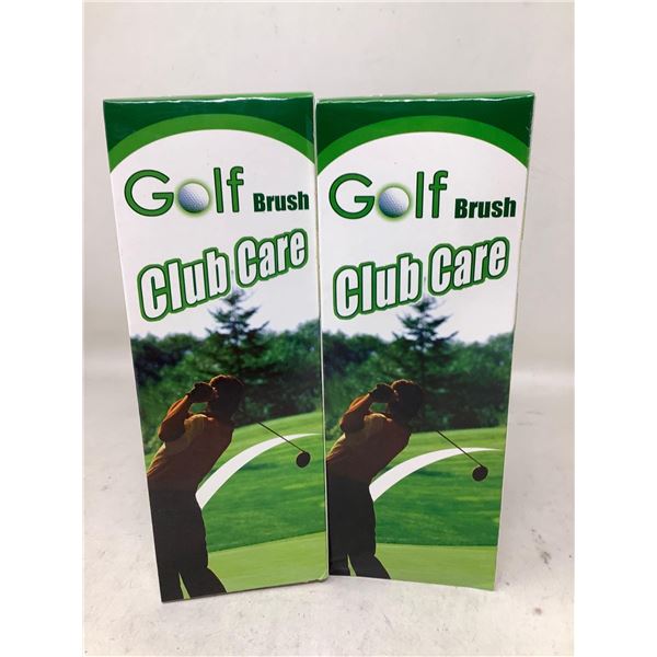 Golf Brush Club Care Lot Of 2