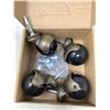 Image 2 : Lot Of 4 Round Coaster Wheels