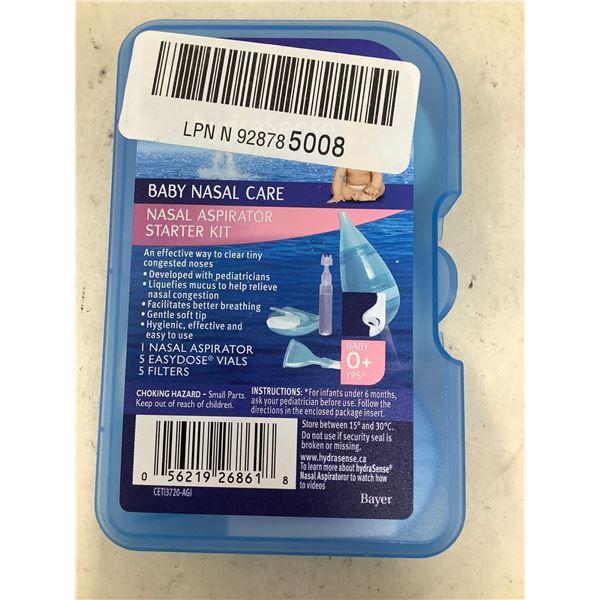Baby Nasal Aspirartor Starter Kit