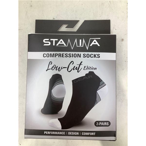 Stamina Low Cut Compression Socks