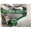 Image 2 : Super Soft 14 X 14 Pillow Inserts