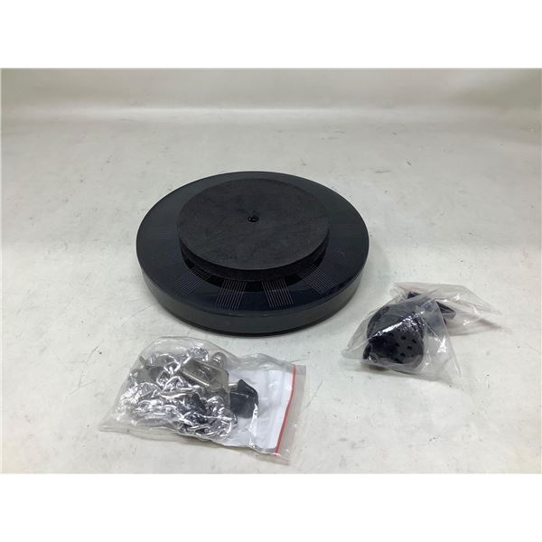 Solar Powered Bird Bath Fountain