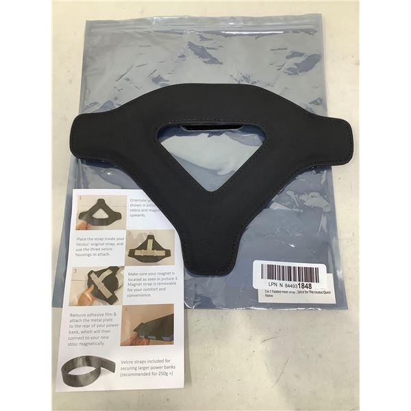 3 in 1 Padded Head Strap