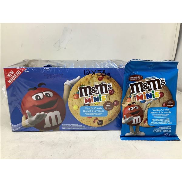 M&M's Mini Vanilla Cookies (12 X 55G)