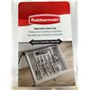 Image 2 : Rubbermaid Adjustable Cutlery Tray