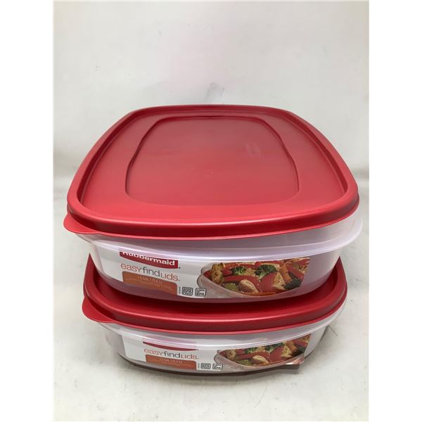 Rubbermaid Easy Find Lids (2 X 9.4L)