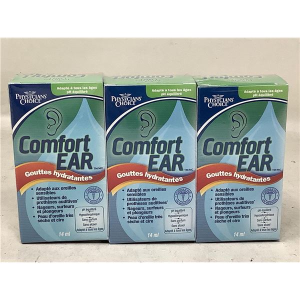 Comfort Ear Lot Of 3
