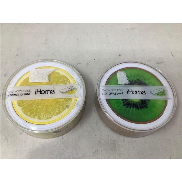 IHome 5W Wireless Charging Pad Lot Of 2