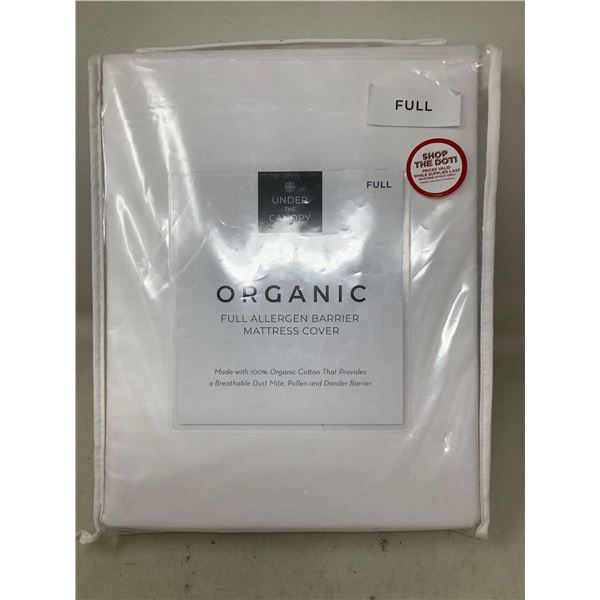 Organic Full Allergen Barrier Mattress Cover
