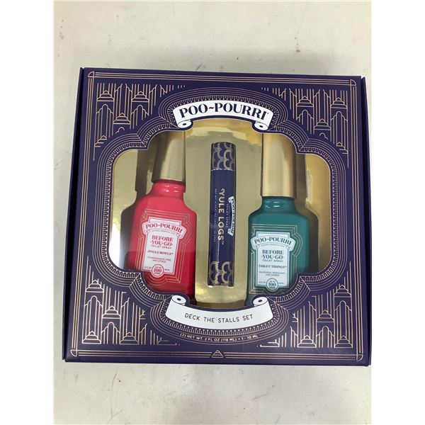 Poo-Pourri Deck The Stalls Set