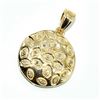 Image 3 : Gold plated Silver Diamond(1ct) Gold Rhodium Plated Pendant (~weight 4.25g)