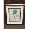 Image 1 : FRAMED ARTWORK from show home - FLORAL HEART- 15 X 17 inches