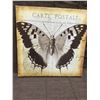 Image 1 : FRAMED ARTWORK from show home - Carte postal Butterfly 18 x 18 inches