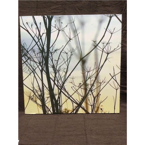 FRAMED ARTWORK from show home - Fall Branches  23 x 24 inches