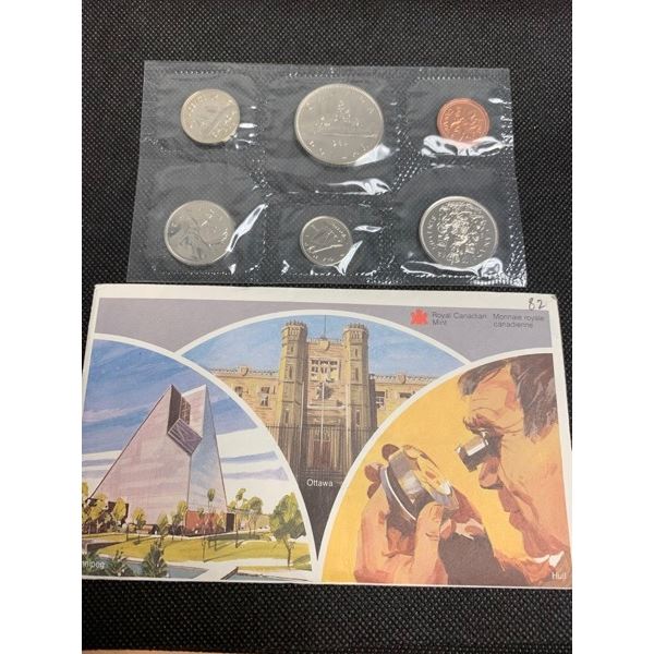 Royal Canadian Mint issued 1982 Sealed Specimen Coin Set