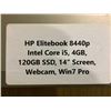 Image 3 : HP Elitebook 8440p Intel Core i5, 4 GB, 120GB SSD, 14in Screen with Webcam and Window 7 Pro