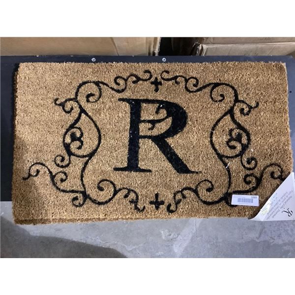 R Natural Fiber Doormat (16in x 28in)