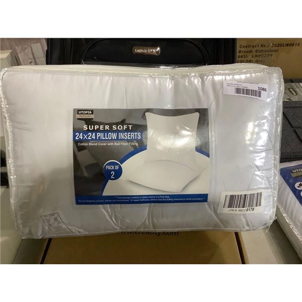 Utopia Super Soft 24 x 24 Pillow Inserts