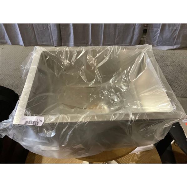 Chrome Deep Set Kitchen Sink