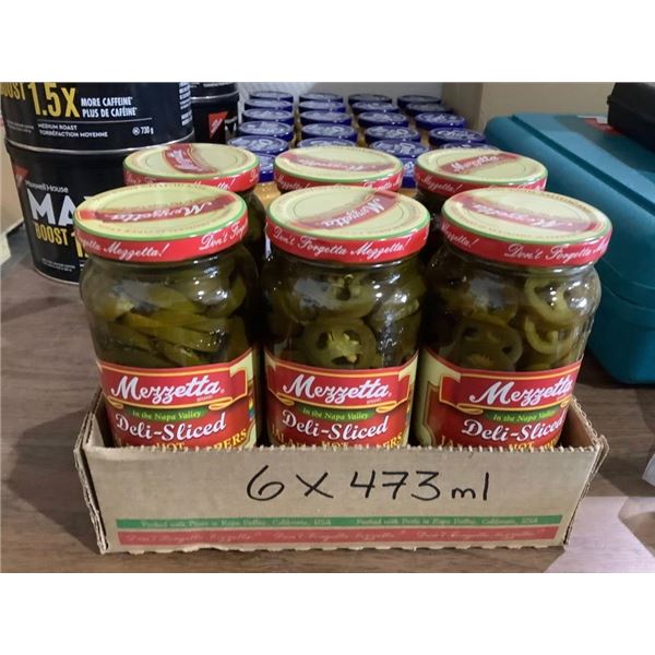 Mezetta Deli-Sliced Jalapenos (6 x 473ml)