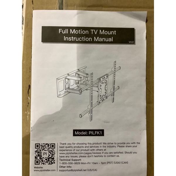 Full Motion Tv Mount (PILFK1)