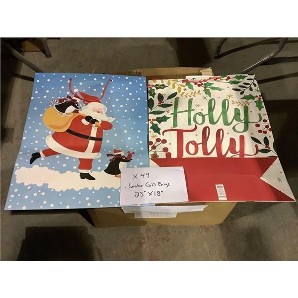 49x Jumbo Gift Bags (23" x 18")