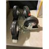 Image 1 : 4 Castor Wheels (100kg/each)