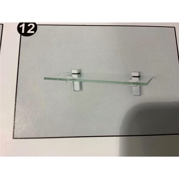 KES Bathroom Shelf, Brushed