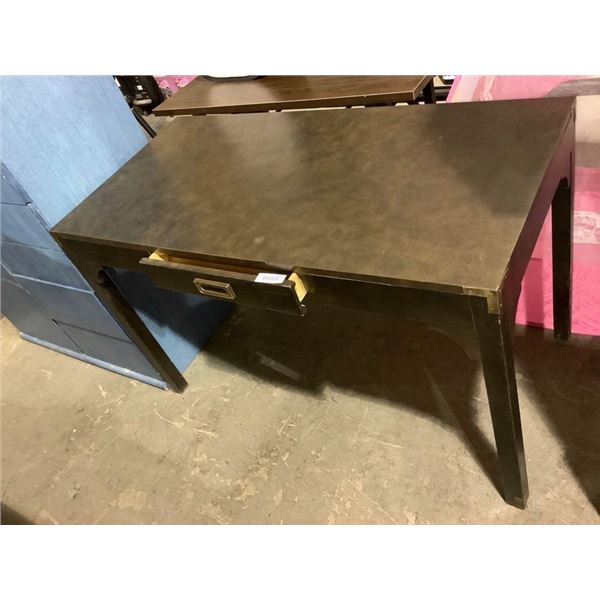 Secretary Desk with Gold Trim