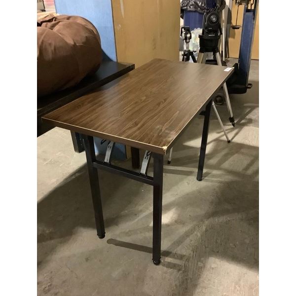 Collapsible Faux Wood Table
