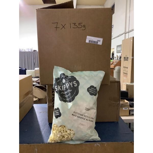 Case of Skippy's Buttered Kettle Corn (7 x 135g)