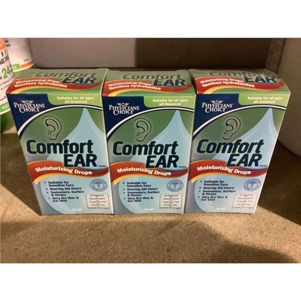 Comfort Ear Moisurizing Drops (3 x 14ml)
