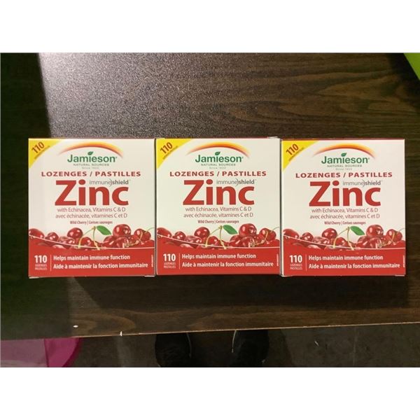 Jamieson Zinc Lozenges (3 x 110)