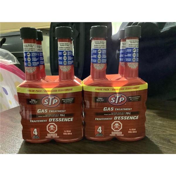STP Gas Treatment (2 x 4 x 155ml)