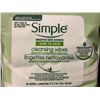 Image 2 : Simple Makeup Removing Cleansing Wipes (6 x 25)