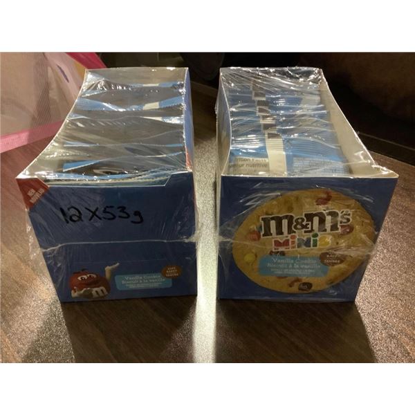 M&M's Minis Vanilla Soft Baked Cookie (2 x 12 x 53g)