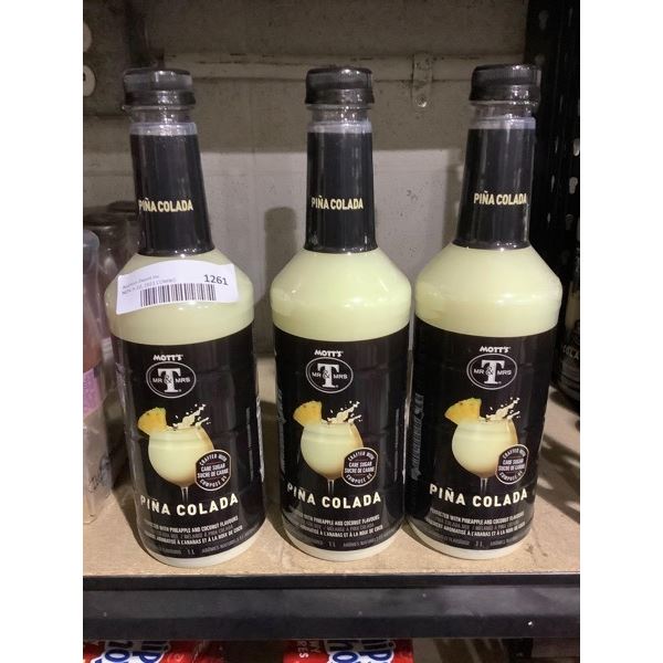Motts Mr & Mrs T Pina Colada Mix (3 x 1L)
