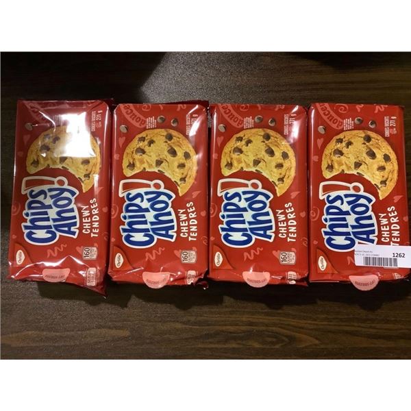 Chips Ahoy Chewy Cookies (4 x 271g)