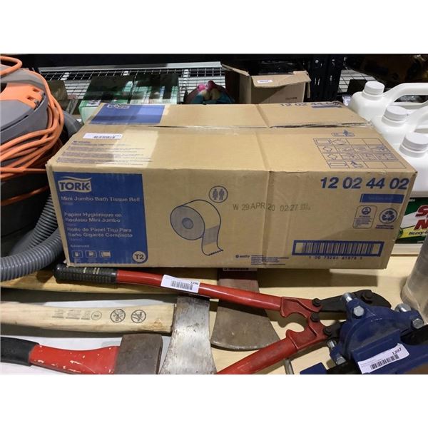 Case of Tork Mini Jumbo Bath Tissue Roll