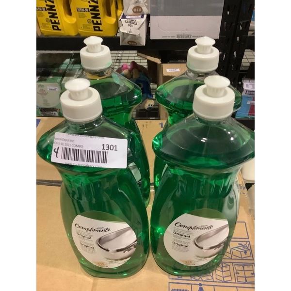 Original Dish Washing Liquid (4 x 1L)