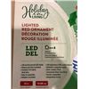 Image 2 : Holiday Living LED Lighted Red Ornament (21in x 12in x 22in)