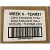 Image 3 : Circle K Froster Titan 32oz Straight Wall cups with Dome lids