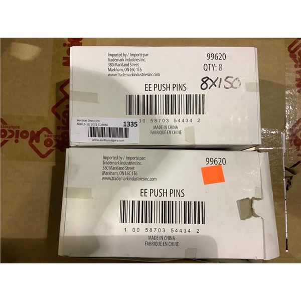 Lot of Push Pins (8 x 150)