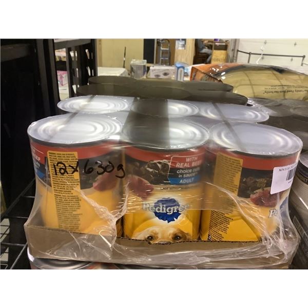 Pedigree Wet Dog Food (12 x 630g)