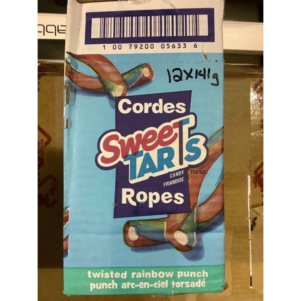 Cordes Sweet Tarts Ropes (12 x 141g)