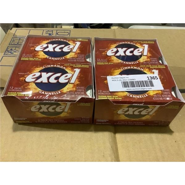Excel Cinnamon Gum (2 x 12 x 12)