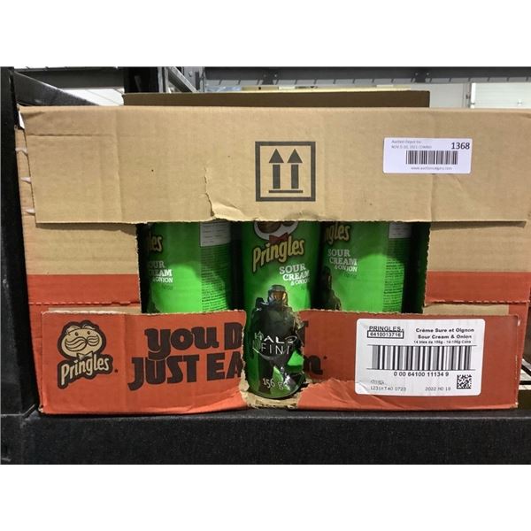 Pringles Sour cream & Onion (14 x 156g)