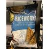 Image 2 : Riceworks Sea Salt Gourmet Snacks (12 x 155g)